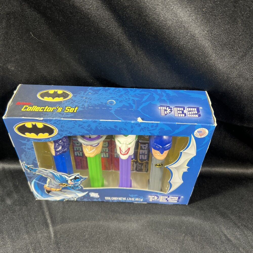 PEZ Dispenser DC Comics - Batman, Joker, Riddler & Two-Face Box Set - Picture 2 of 3